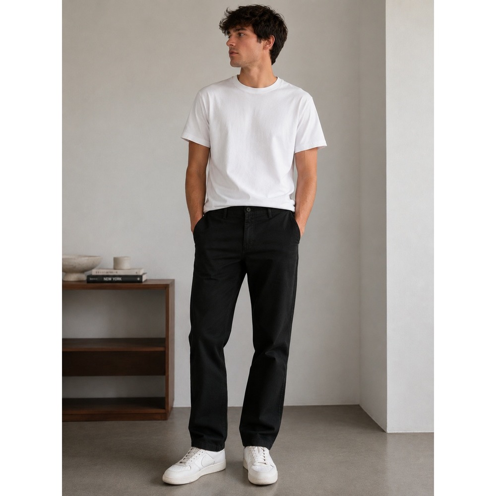 Levi's Mens Chino Pants 32x32 Black NWT Casual Workwear Modern Classic